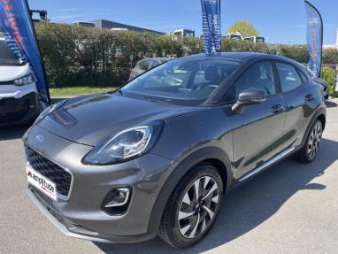 Voir le détail de l'offre de cette FORD Puma 1.0 Flexifuel 125ch S&S mHEV Titanium de 2022 en vente à partir de 209.9 €  / mois