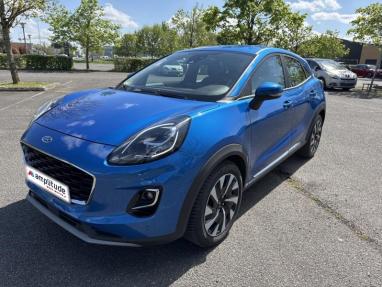 Voir le détail de l'offre de cette FORD Puma 1.0 Flexifuel 125ch S&S mHEV Titanium de 2024 en vente à partir de 225.09 €  / mois