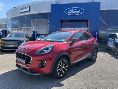 Voir le détail de l'offre de cette FORD Puma 1.0 EcoBoost 125ch mHEV Titanium 6cv de 2021 en vente à partir de 189.08 €  / mois