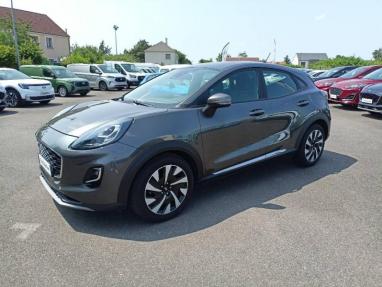 Voir le détail de l'offre de cette FORD Puma 1.0 Flexifuel 125ch S&S mHEV Titanium de 2024 en vente à partir de 218.6 € / mois