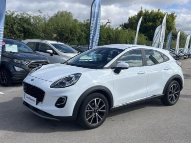 Voir le détail de l'offre de cette FORD Puma 1.0 EcoBoost 125ch S&S mHEV Titanium Powershift de 2023 en vente à partir de 220.79 €  / mois