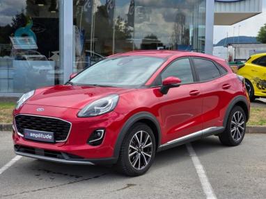 Voir le détail de l'offre de cette FORD Puma 1.0 Flexifuel 125ch S&S mHEV Titanium de 2023 en vente à partir de 212.8 €  / mois