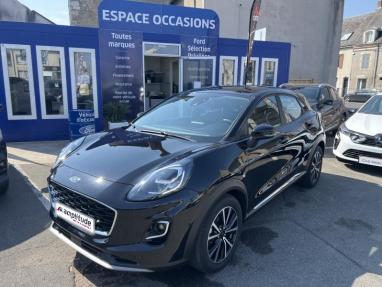 Voir le détail de l'offre de cette FORD Puma 1.0 Flexifuel 125ch S&S mHEV Titanium de 2024 en vente à partir de 234.94 €  / mois