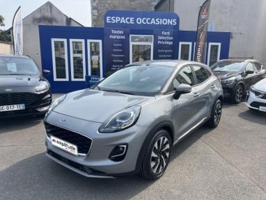 Voir le détail de l'offre de cette FORD Puma 1.0 Flexifuel 125ch S&S mHEV Titanium de 2024 en vente à partir de 226.87 €  / mois