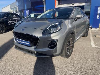 Voir le détail de l'offre de cette FORD Puma 1.0 EcoBoost 125ch S&S mHEV Titanium Business Powershift de 2022 en vente à partir de 213.27 € / mois