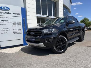 Voir le détail de l'offre de cette FORD Ranger 2.0 TDCi 213ch Super Cab Wildtrak BVA10 de 2021 en vente à partir de 540.19 €  / mois