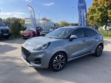 Voir le détail de l'offre de cette FORD Puma 1.0 Flexifuel 125ch S&S mHEV ST-Line de 2023 en vente à partir de 237.42 €  / mois