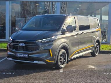 Voir le détail de l'offre de cette FORD Transit Custom Fg 320 L2H1 2.0 EcoBlue 150ch Cabine Approfondie Trail de 2025 en vente à partir de 481.37 €  / mois