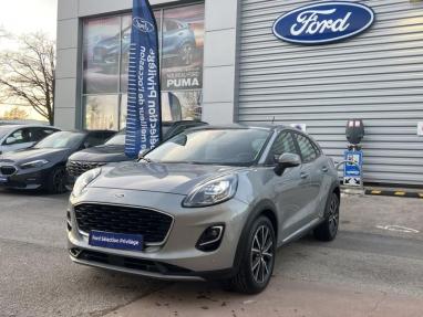 Voir le détail de l'offre de cette FORD Puma 1.0 EcoBoost 125ch mHEV Titanium 6cv de 2022 en vente à partir de 209.21 €  / mois
